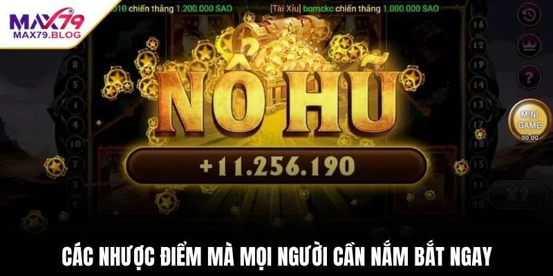 Các nhược điểm mà mọi người cần nắm bắt ngay