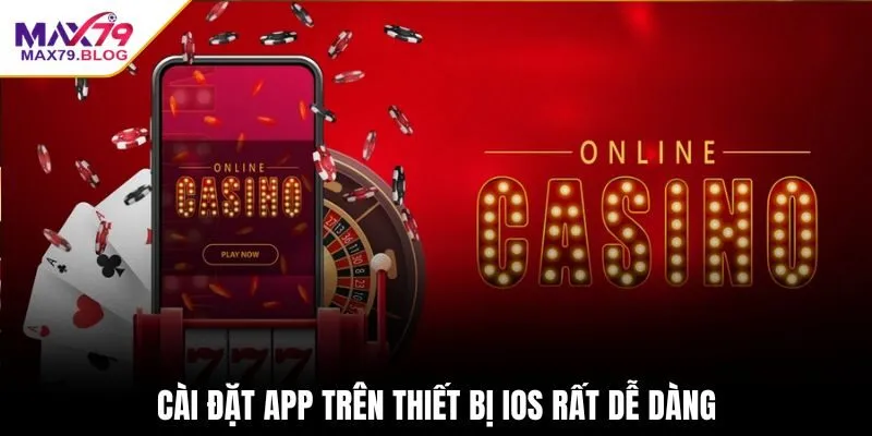 Cài đặt app trên thiết bị iOS rất dễ dàng