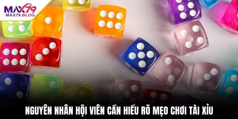 Nguyên nhân hội viên cần hiểu rõ mẹo chơi tài xỉu