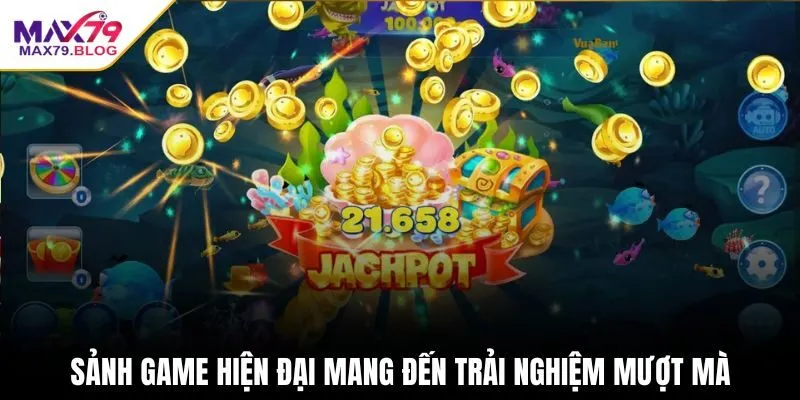 Sảnh game hiện đại mang đến trải nghiệm mượt mà